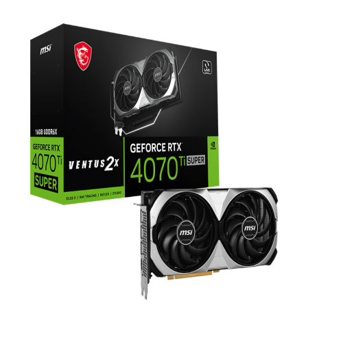 MSI GeForce RTX 4070 Ti Super Ventus 2X 16GB Nvidia Graphic Card