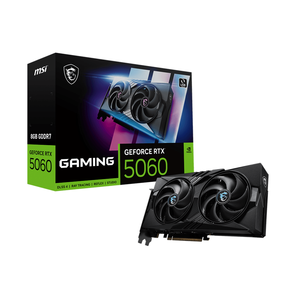 MSI GeForce RTX 5060 Gaming 8GB Nvidia Graphic Card