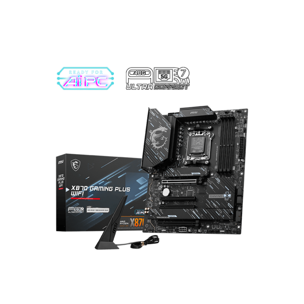 MSI X870 Gaming Plus WIFI DDR5 AMD Motherboard