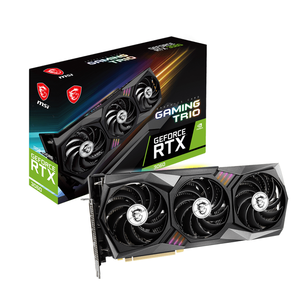 MSI GeForce RTX 3060 Gaming Trio 12GB Nvidia Graphic Card