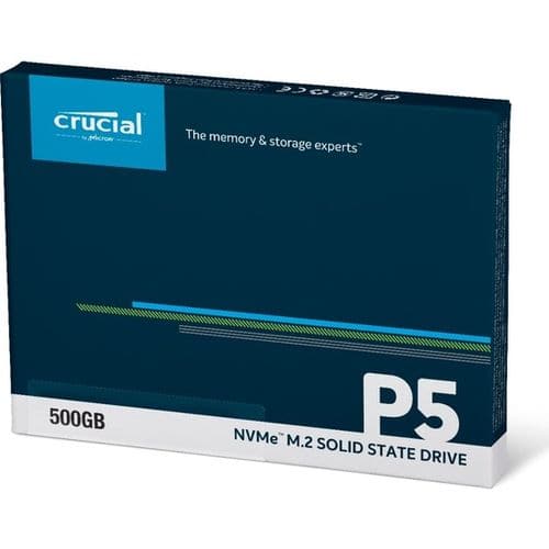 CRUCIAL P5 500GB 3D NAND M.2 NVME Gen3 Solid State Drive ( SSD )