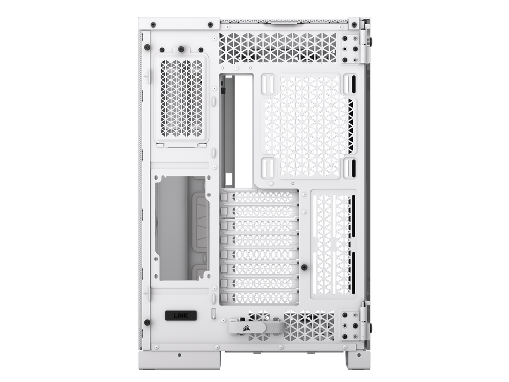 CORSAIR 6500X ATX Mid Tower Dual Chamber Cabinet (White)