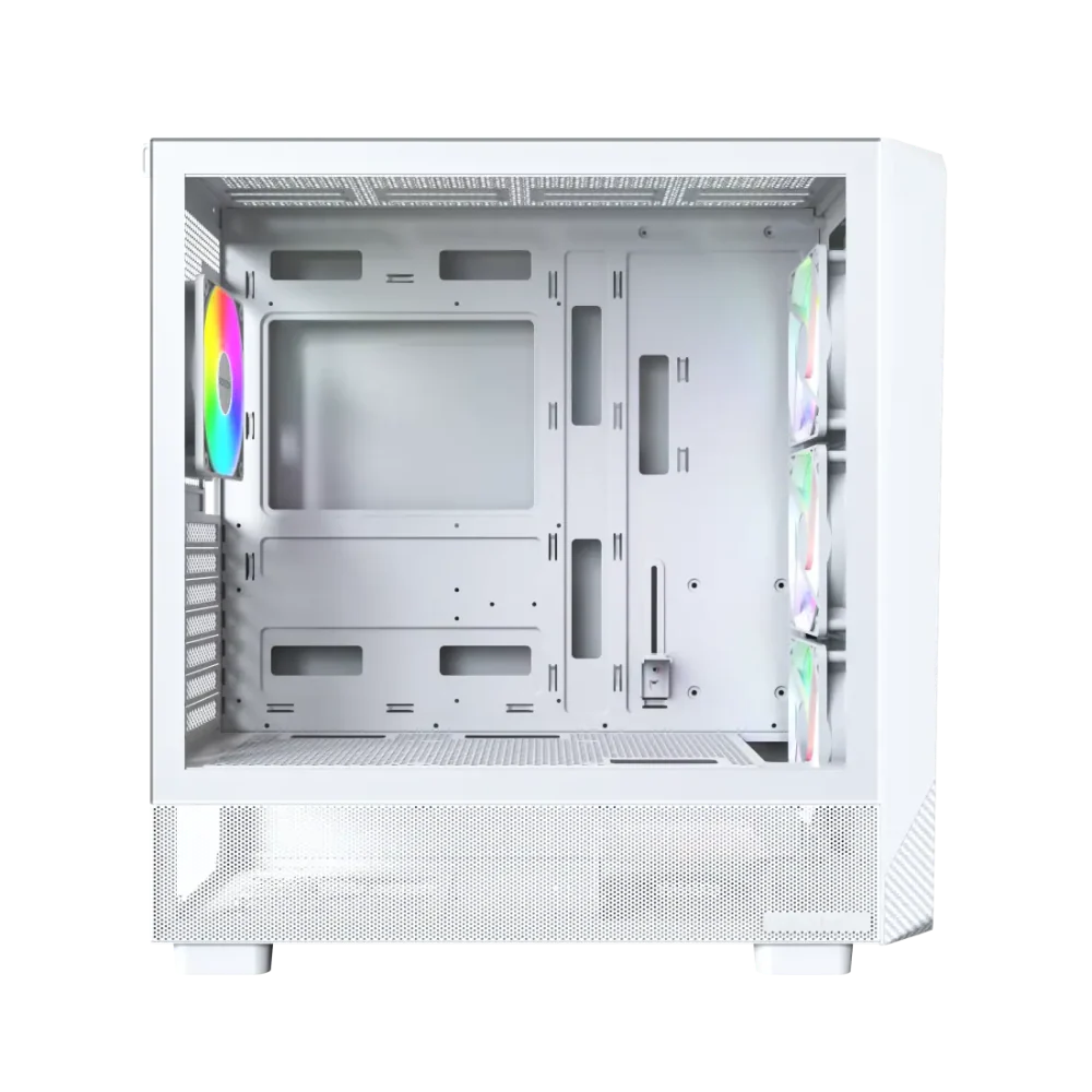 MONTECH X5 ARGB EATX Mid Tower Cabinet ( White )