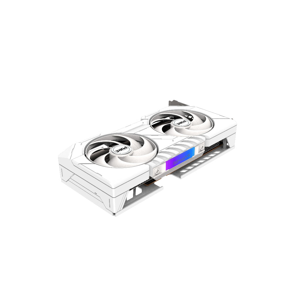 SAPPHIRE Radeon Pure RX 9060 XT OC White 16GB AMD Graphic Card