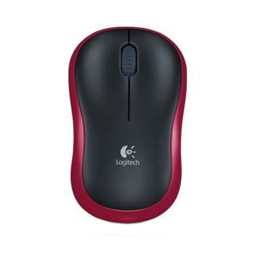 LOGITECH M185 Wireless Ambidextrous Gaming Mouse ( 910-002503 ) ( 1000DPI / 3 Macro Buttons ) ( Red )