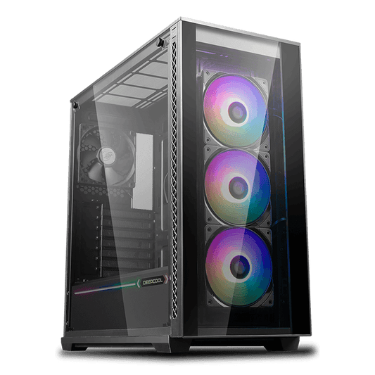 DEEPCOOL Matrexx 70 ADD-RGB 3F EATX Mid Tower Cabinet ( Black )