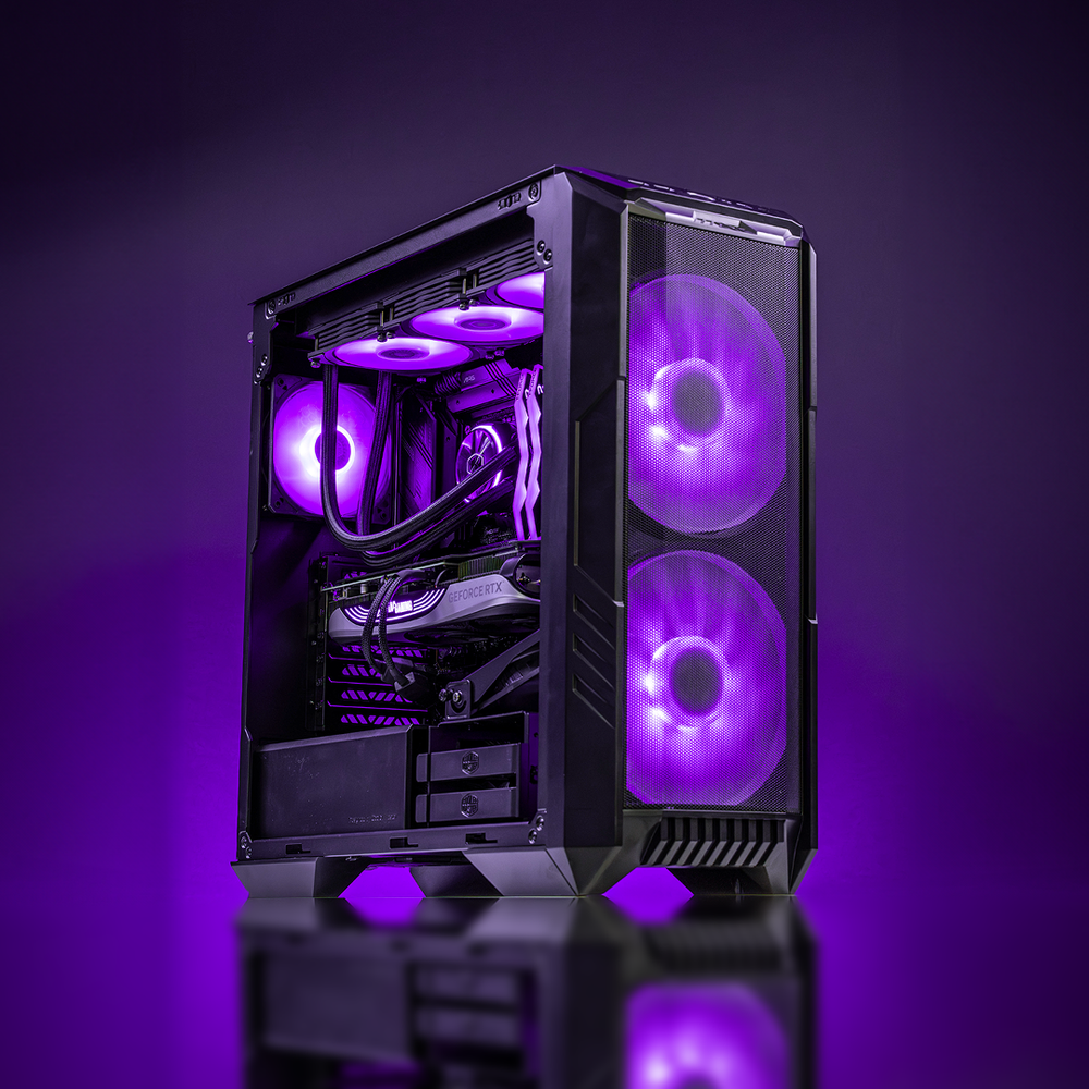 Brain Tech PC ( AMD Ryzen 7 7800X3D / NVIDIA RTX 4080 16GB / 128GB RAM DDR5 / 1TB M.2 NVME SSD /500GB M.2 NVME Gen4 SSD) Custom PC Build for Corona Rendering