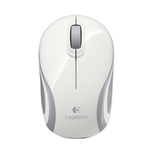 LOGITECH M187 Wireless Ambidextrous Gaming Mouse ( 910-005380 ) ( 1000DPI / 3 Macro Buttons ) ( White )