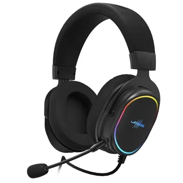 HAMA 139924 HS-USB 300 Wired Stereo Gaming Headphone With Mic ( Black ) ( PC )
