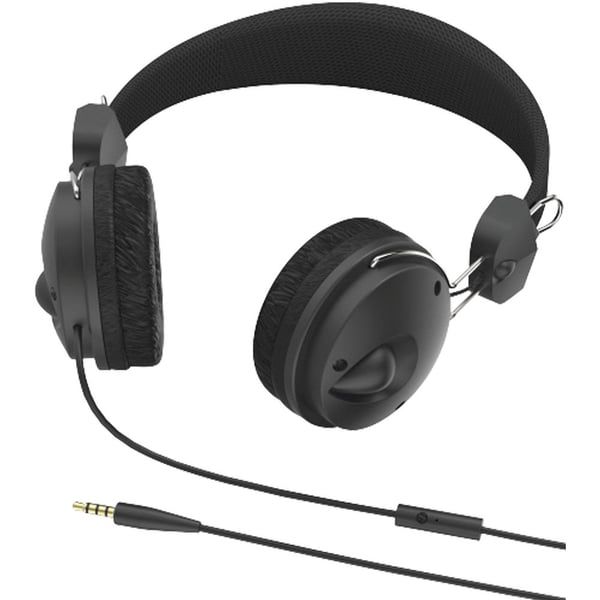 HAMA 184016 Fun4Phone Wired Stereo Gaming Headphone With Mic ( Black ) ( PC )