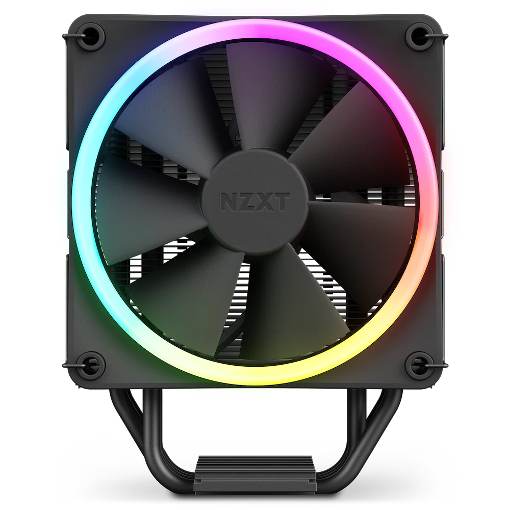 NZXT T120 RGB 120mm PWM RGB Single Tower CPU Air Cooler (Black)
