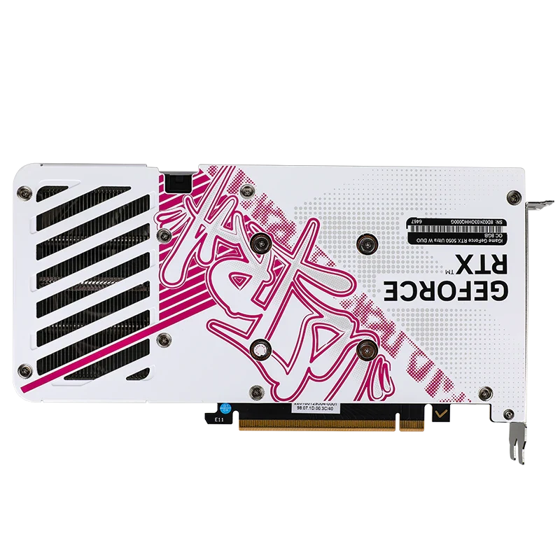 COLORFUL iGame GeForce RTX 5050 Ultra W Duo OC 8GB-V White NVIDIA Graphic Card