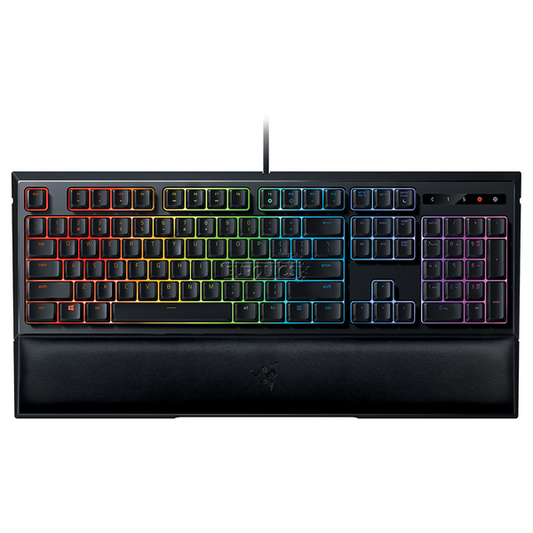 RAZER Ornata Chroma Full Size RGB Mecha-Membrane Gaming Keyboard ( Black )