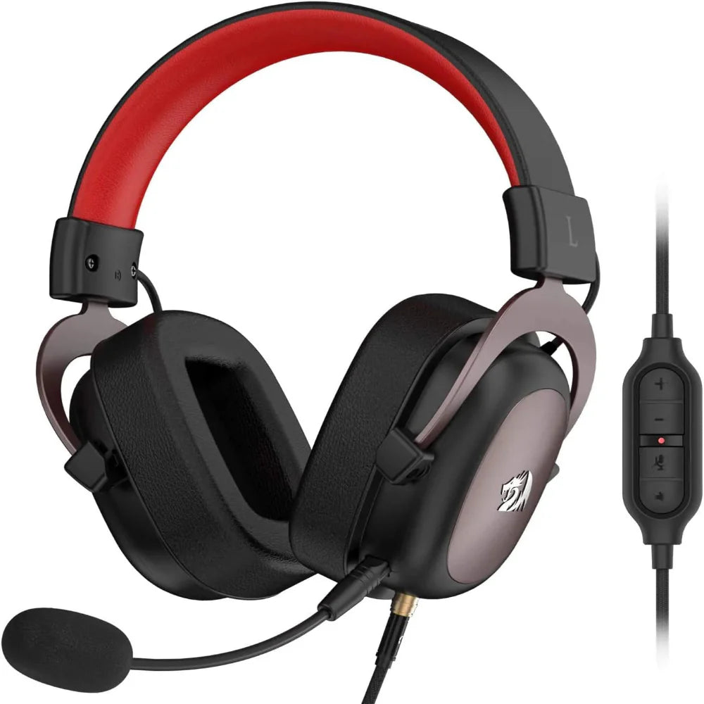 REDRAGON Zeus H510-1 3.5mm Wired Gaming Headphones ( Black ) ( PC/Xbox One / PS4 )