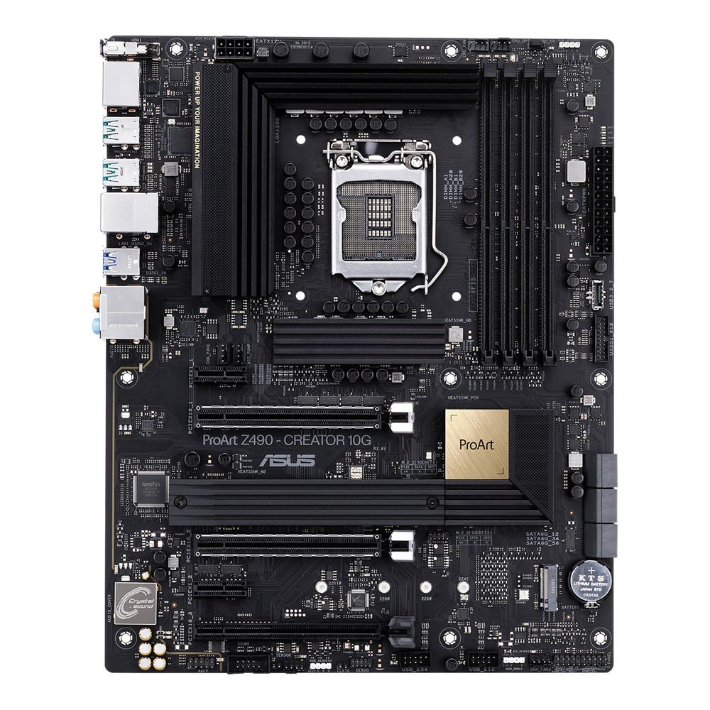 ASUS ProArt Z490 Creator 10G DDR4 Intel Motherboard