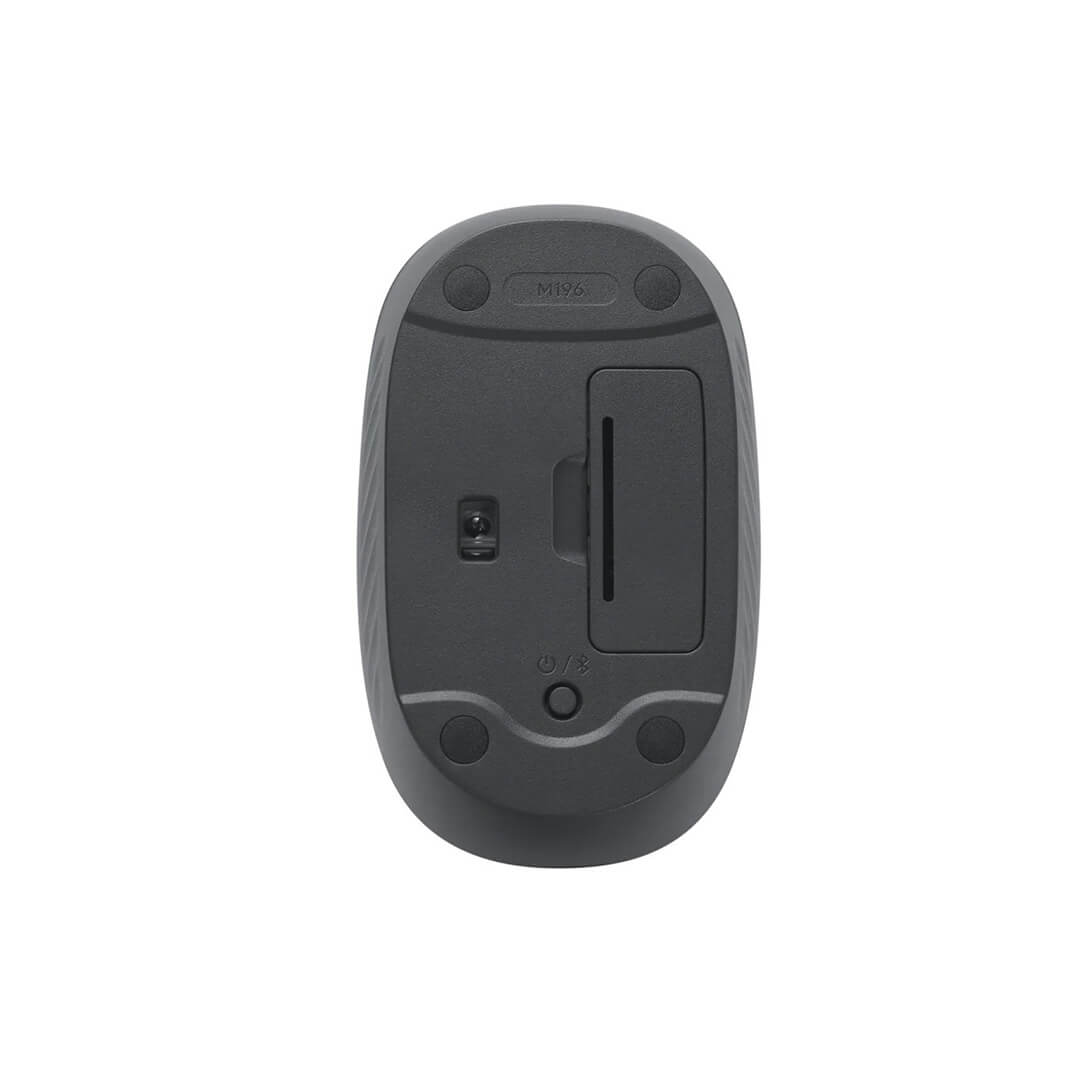 LOGITECH M196 Wireless-Bluetooth Ambidextrous Gaming Mouse ( Graphite ) ( M196 ) ( 1000DPI / 3 Macro Buttons )