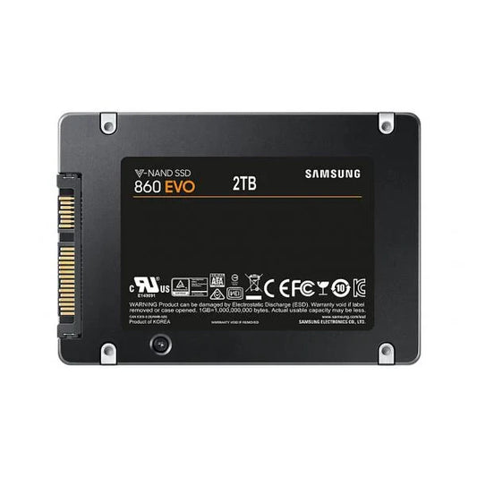 SAMSUNG 860 EVO 2TB 2.5 SATA SATA 3 Solid State Drive (SSD)