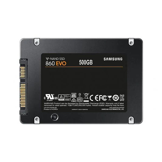 SAMSUNG 860 EVO 500GB 2.5 SATA SATA 3 Solid State Drive (SSD)