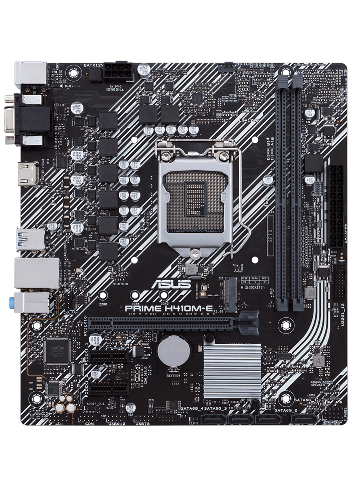 ASUS Prime H410M-E DDR4 Intel Motherboard