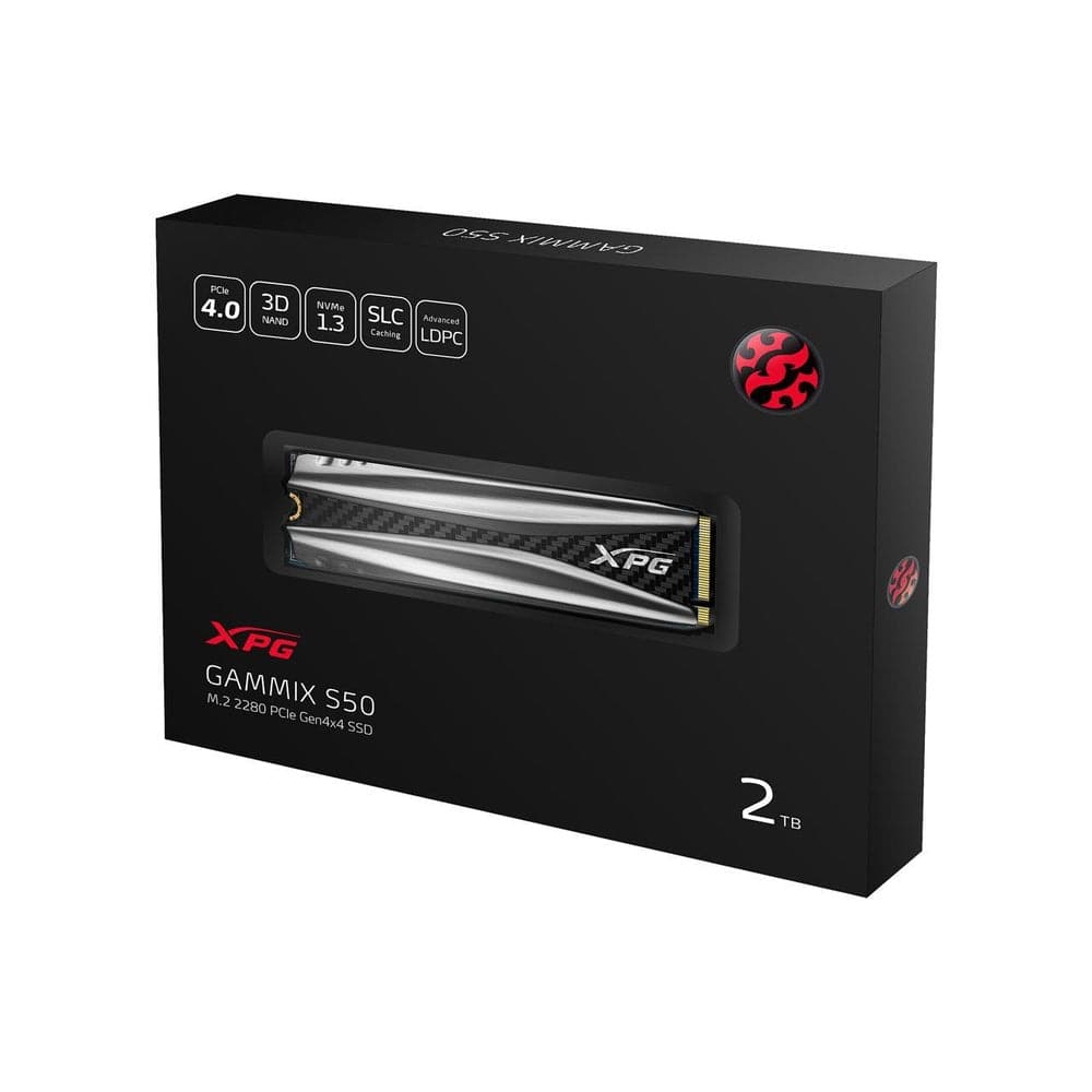 ADATA XPG Gammix S50 2TB M.2 NVME Gen3 Solid State Drive ( SSD )