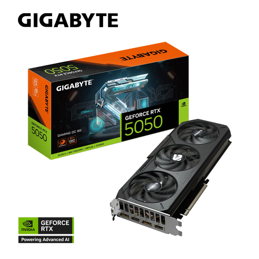 GIGABYTE GeForce RTX 5050 Gaming OC 8GB NVIDIA Graphic Card