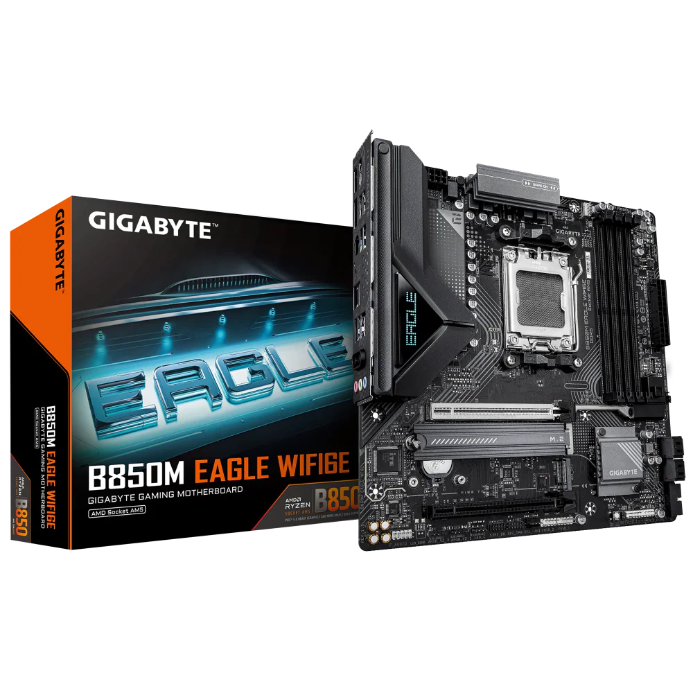 GIGABYTE B850M Eagle Wifi6E DDR5 AMD Motherboard