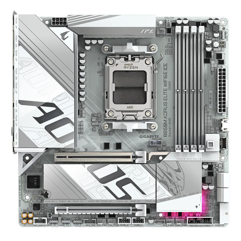 GIGABYTE B850M Aorus Elite Wifi6E ICE DDR5 AMD Motherboard