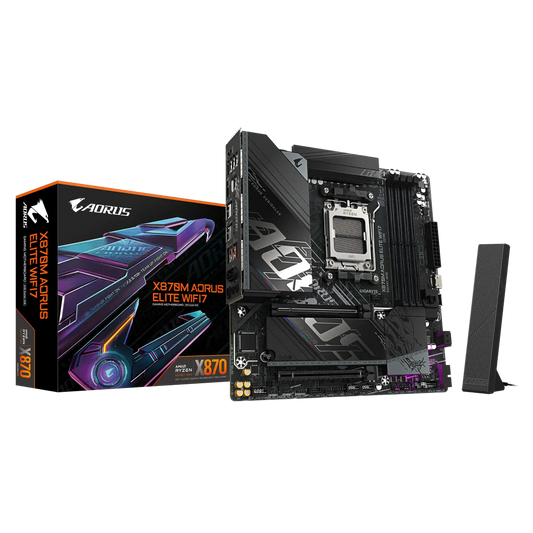 GIGABYTE X870M Aorus Elite Wifi7 DDR5 AMD Motherboard