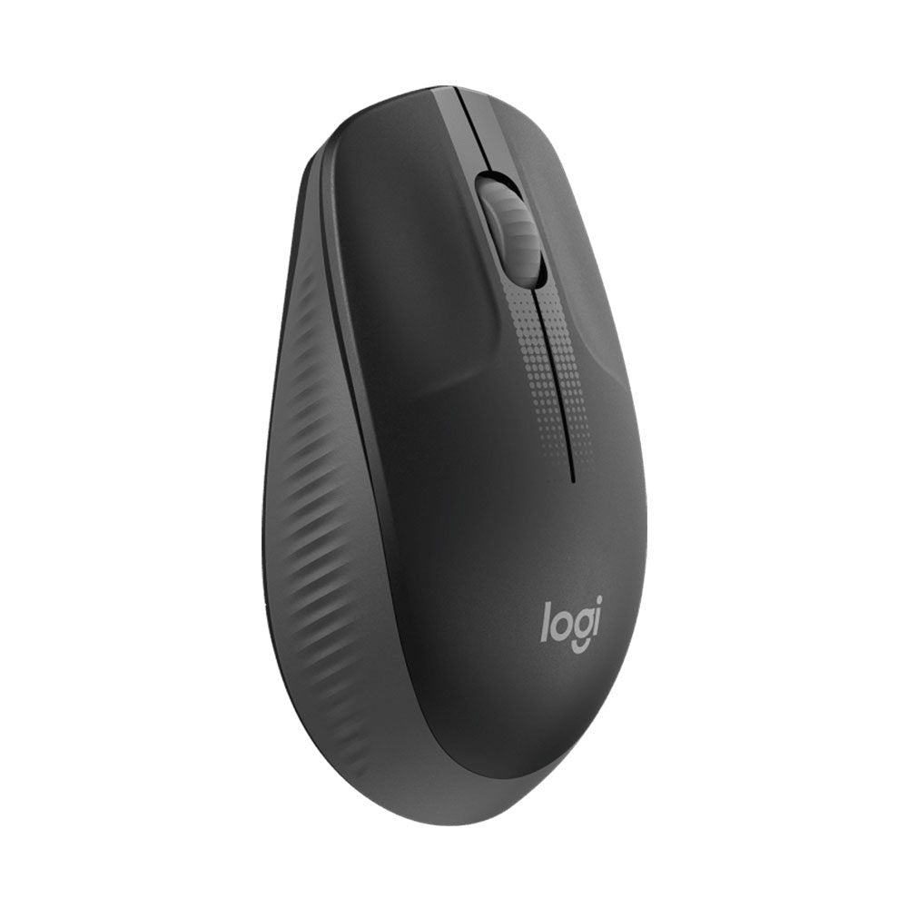 LOGITECH M191 Wireless Ambidextrous Gaming Mouse ( 910-005905 ) ( 1000DPI / 3 Macro Button ) ( Black )
