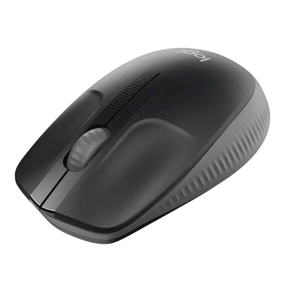 LOGITECH M191 Wireless Ambidextrous Gaming Mouse ( 910-005905 ) ( 1000DPI / 3 Macro Button ) ( Black )
