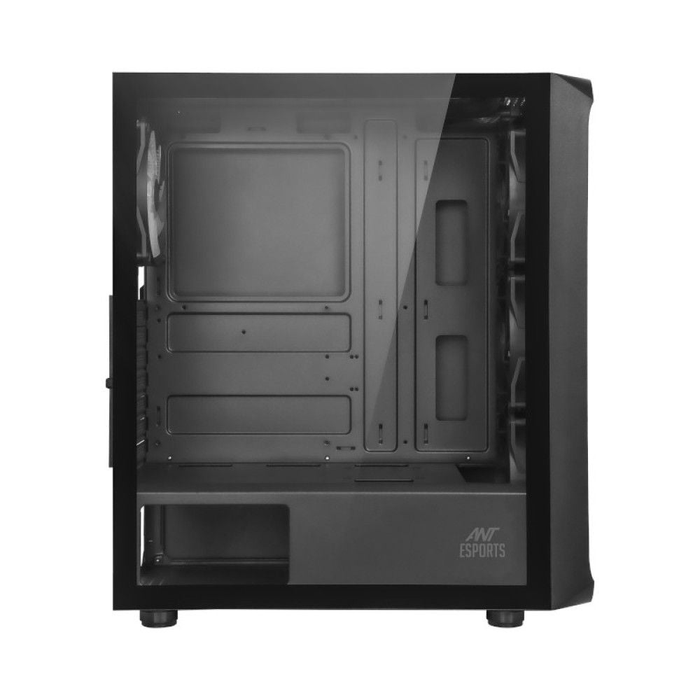 ANT ESPORTS 205 Mini 6F ARGB MATX Mid Tower Cabinet (Black)