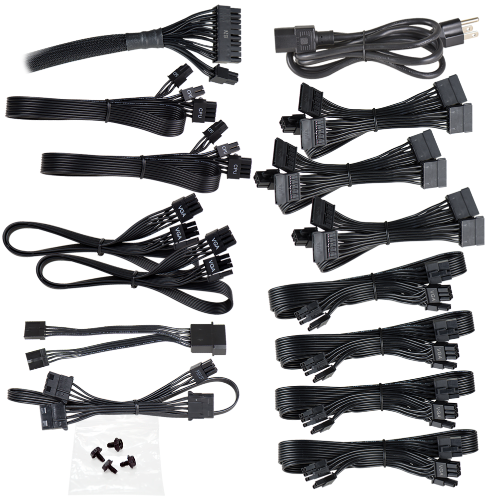 EVGA 1000GQ 1000W 80+ Gold ATX 2.0 Semi Modular Power Supply ( 1000W )