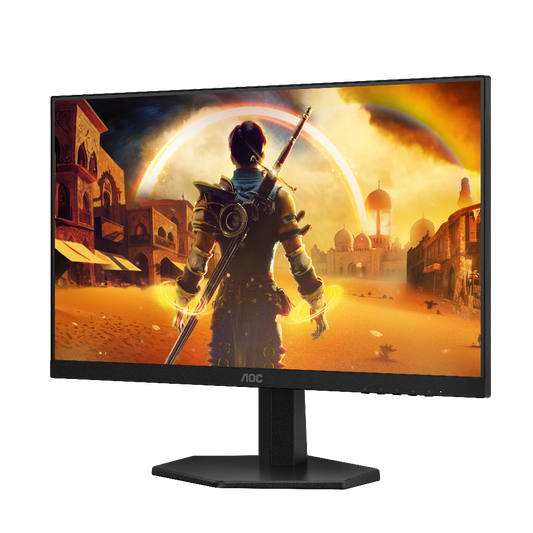 AOC 24G42E 24 Inch FHD 180Hz IPS Panel 129%SRGB 1MS Adaptive Sync Gaming Monitor ( Black/Red )