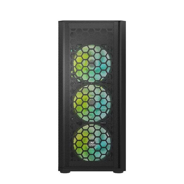 ANT ESPORTS 250 Air RGB ATX Mid Tower Cabinet (Black)