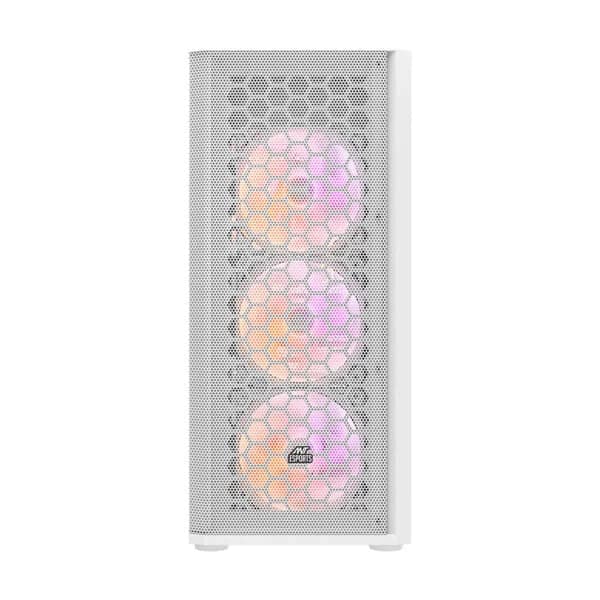 ANT ESPORTS 250 Air RGB ATX Mid Tower Cabinet (White)