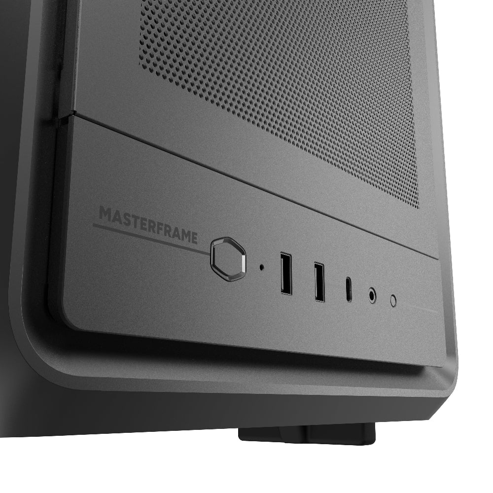 COOLER MATER Masterfreame 500 Mesh ARGB EATX Mid Tower Cabinet ( Black )