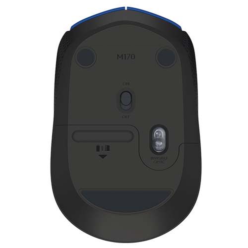 LOGITECH M171 Wireless Ambidextrous Gaming Mouse ( 910-004640 ) ( 1000DPI / 3 Macro Buttons ) ( Blue )