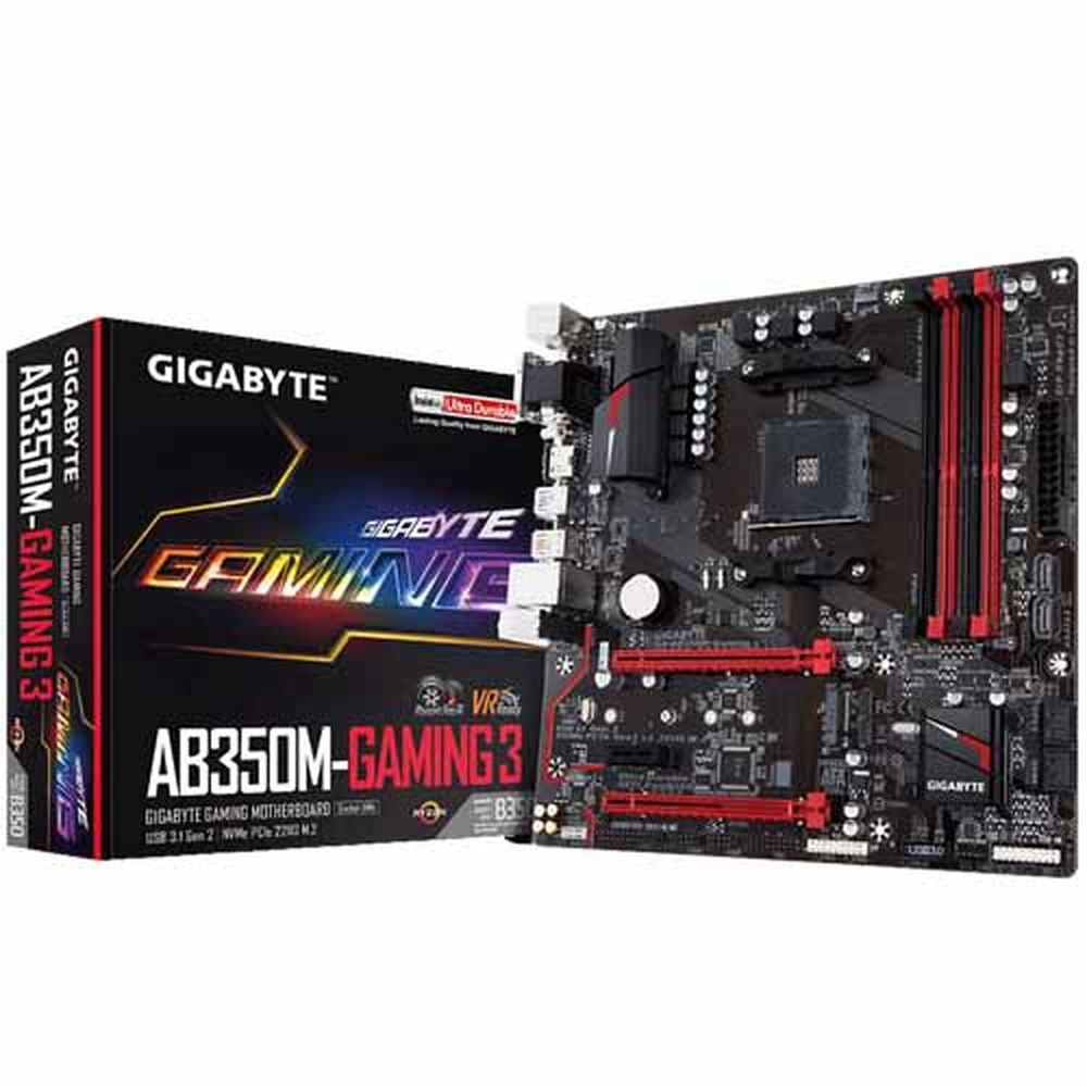 GIGABYTE AB350M Gaming 3 DDR4 AMD Motherboard