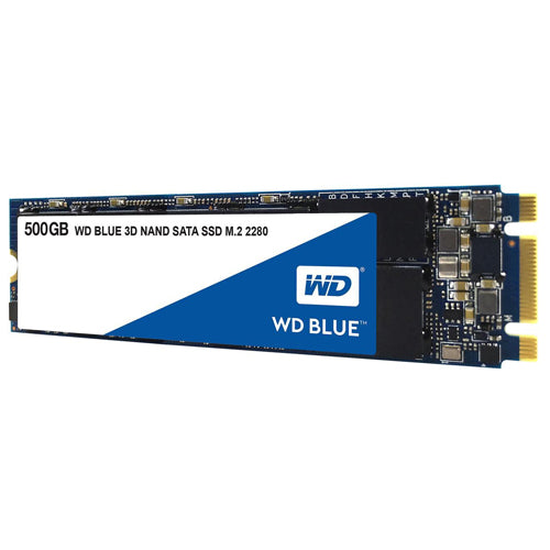 WESTERN DIGITAL Blue 500GB 3D NAND M.2 SATA SATA 3 Solid State Drive ( SSD )