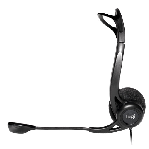 LOGITECH H370 USB Wired Stereo Gaming Headphone ( Black ) ( Pc / Mac )