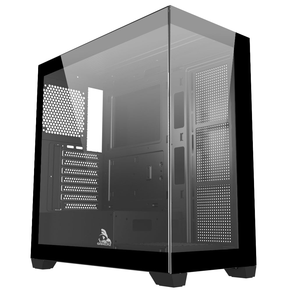 TAG Gamerz Luminor ARGB ATX Mid Tower Cabinet (Black)