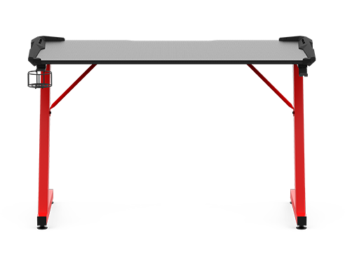 GAMDIAS Daedalus E2 Gaming Desk (Black-Red)