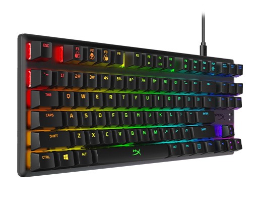 HYPERX Alloy Origins Core Tenkeyless RGB Mechanical Gaming Keyboard (Red Switch)