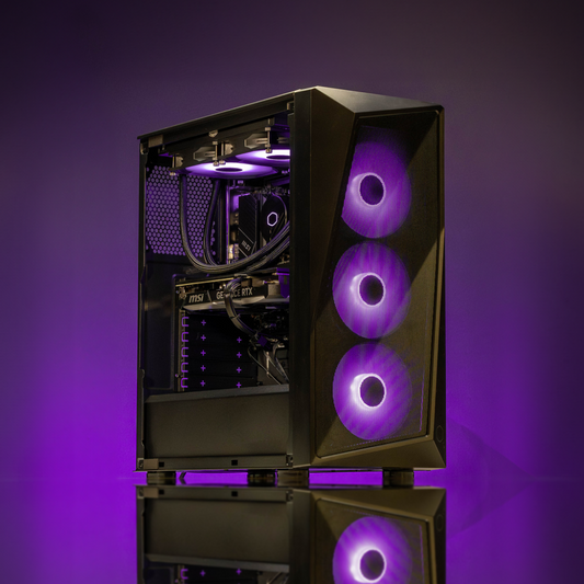 Brain Tech PC ( Intel i5 14400F / NVIDIA RTX A2000 6GB / 32GB RAM DDR5 / 1TB M.2 NVME SSD ) Custom PC Build for Auto-CAD Rendering