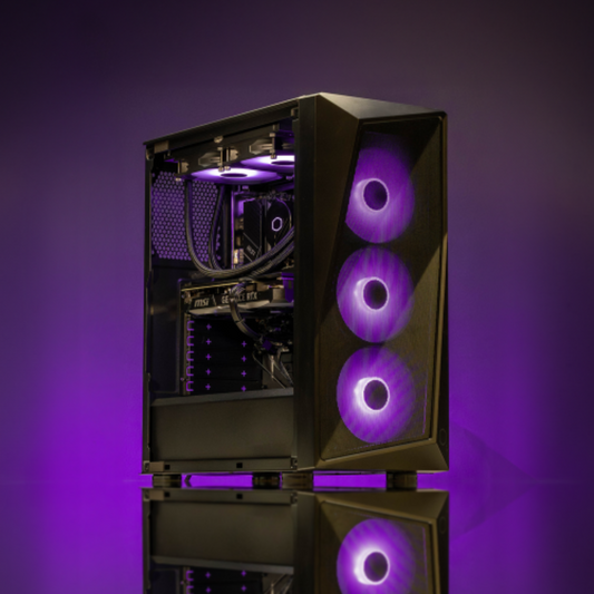 Brain Tech PC ( Intel i5 14600K / NVIDIA RTX 4070 TI 12GB / 64GB RAM DDR5 / 1TB M.2 NVME SSD ) Custom PC Build for Corona Rendering