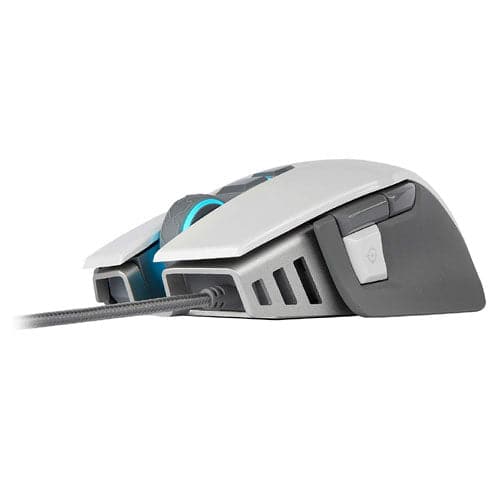 CORSAIR M65 Elite Wired Ergonomic Gaming Mouse ( M65 ) ( 18000DPI / 8 Macro Buttons ) ( White )