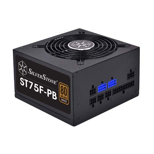 SILVERSTONE ST75F-PB 80+ Bronze Fully Modular Power Supply (750 W)