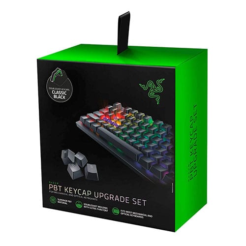 Razer PBT Keycap Upgrade Set - Classic Black