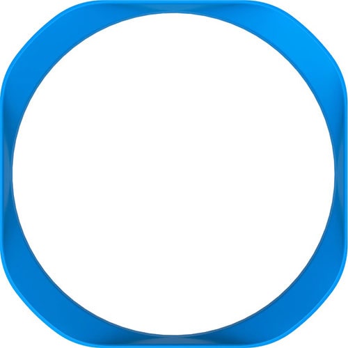 NZXT Aer P120 Blue Trim 2X 120mm Non-RGB Cabinet Fan (Black) (Single Pack)