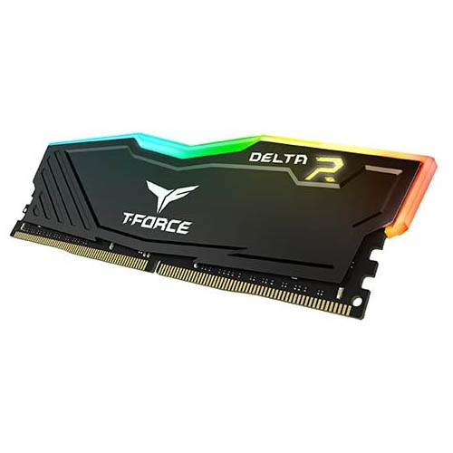 TEAMGROUP T- Force Delta RGB 32GB ( 16GBx2 ) 3600MHz DDR4 RAM ( Black )